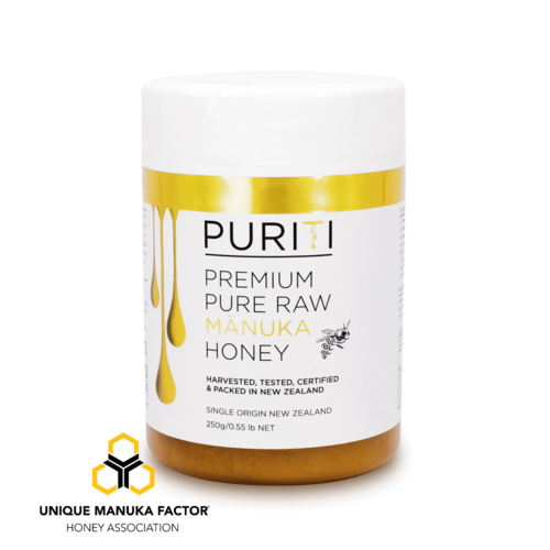 דבש מאנוקה 250 גרם פיוריטי Manuka Honey 250g Puriti