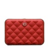 ארנק אלומיניום לנשים עם מנעול מדגם QUILTED BUTTON