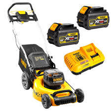 מכסחת דשא 2X18V דגם DCMW564P2 כולל 2 סוללות 5AH תוצרת DEWALT