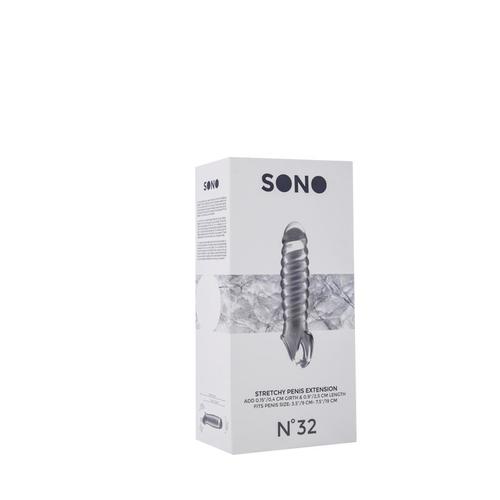 שרוול מאריך לאיבר המין מסדרת Sono מבית Shots הספרדית.