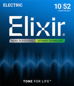 סט מיתרים לחשמלית ELIXIR OPTIWEB 19077 10-52