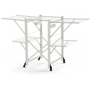 מתקן ייבוש כביסה דו קומתי לבן GABBIANO Drying rack