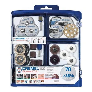 סט 70 אביזרים רב תכליתיים Dremel EZ SpeedClic SC725