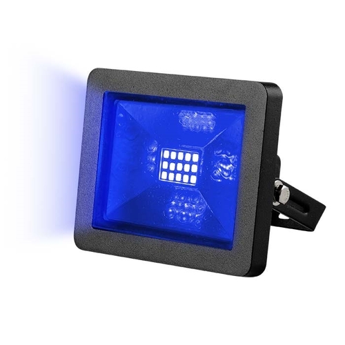 פרוז'קטור לד 10W תאורת הצפה לד LED Floodlight 12v צבע כחול יורולוקס 
