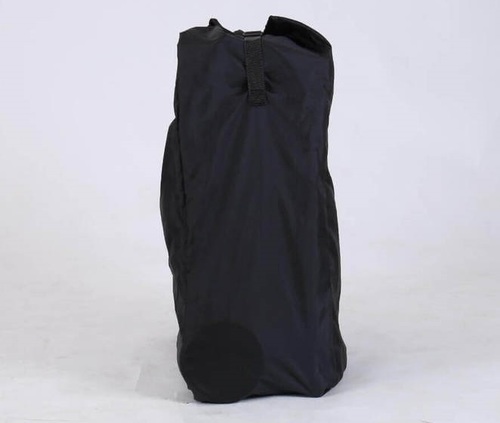 טיולון קליל וסופר קומפקטי ROYAL עם תיק נשיאה - שחור / עור חום