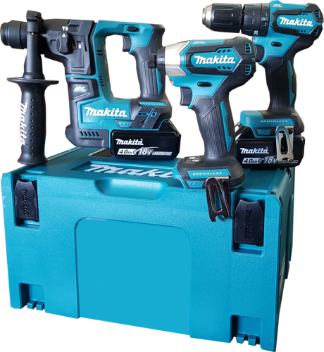 סט מברגות נטען  DLX2227RME 18V מתוצרת Makita 