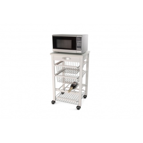 אגרן פונקציונלי לבן ARTURO Kitchen trolley