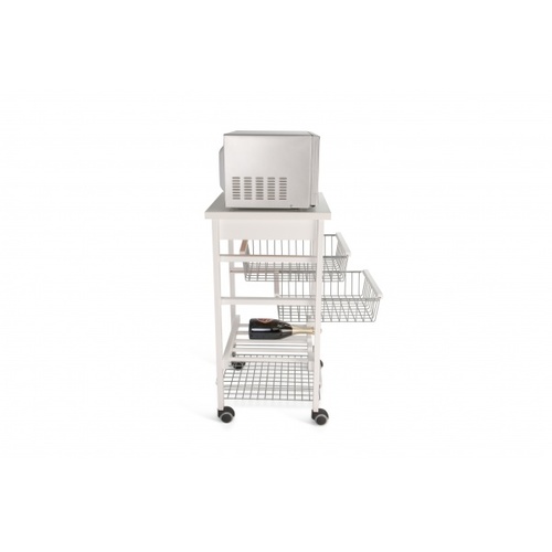 אגרן פונקציונלי לבן ARTURO Kitchen trolley