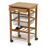 אגרן פונקציונלי מעץ דובדבן  ARTURO Kitchen trolley