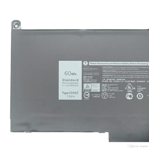 סוללה מקורית פנימית למחשב נייד  DELL LATITUDE 7380/7390