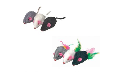 צעצוע עכברים לחתולים צעצוע משחק המדמה טרף לעידוד אינסטינקט הציד