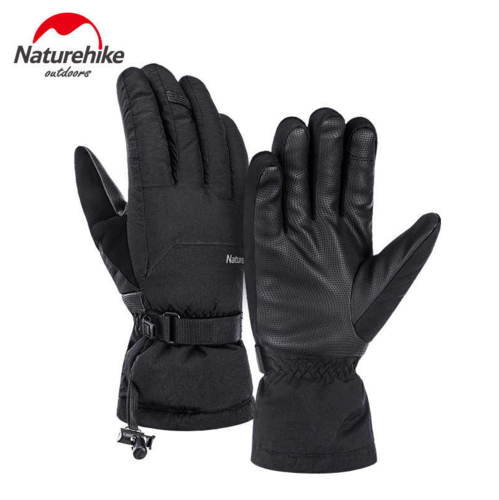 כפפות סקי +כפפה תרמית דקה פנימית  Naturehike  snow gloves