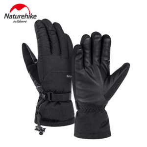 כפפות סקי +כפפה תרמית דקה פנימית  Naturehike  snow gloves
