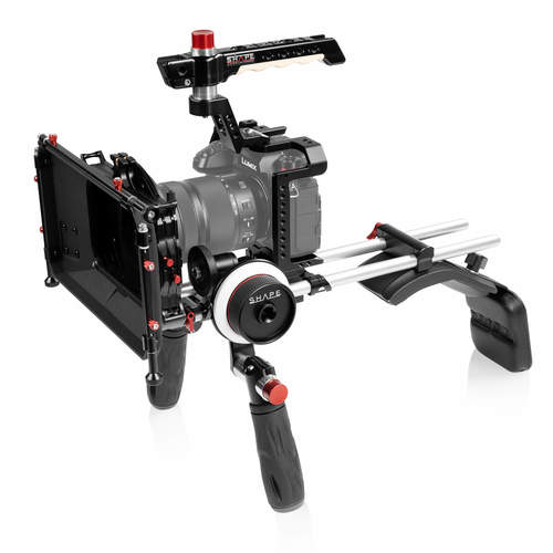 SHAPE PANASONIC LUMIX S1R, S1 SHOULDER MOUNT, MATTE BOX, FOLLOW FOCUS