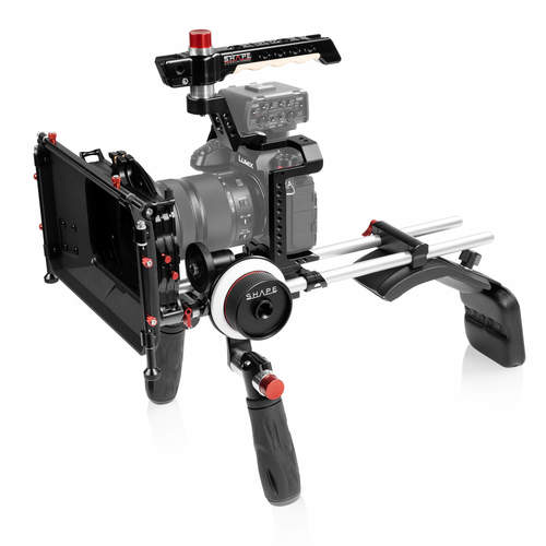 SHAPE PANASONIC LUMIX S1R, S1 SHOULDER MOUNT, MATTE BOX, FOLLOW FOCUS