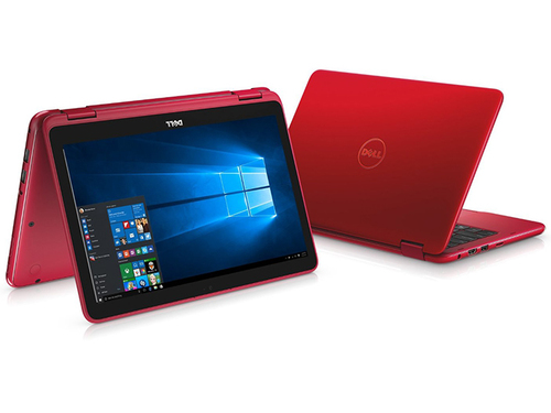 מחשב נייד Dell Inspiron 11 3185-A999RED CONVERTIBLE 2-IN-1 דל