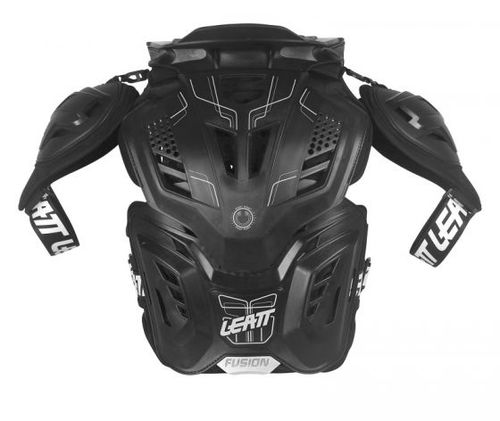 מגן גוף  ליט שחור - LEATT FUSION 3.0