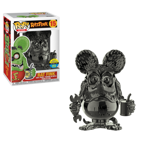 POP Ratfink Grey Chrome EXC	