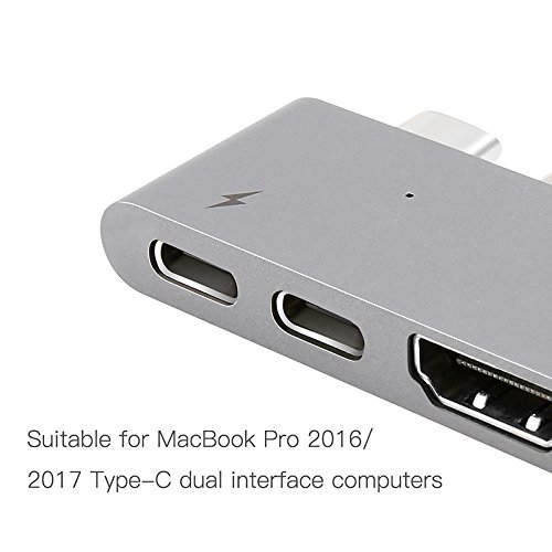 Baseus Thunderbolt 3.0 USB Type C Hub for Apple MacBook Pro 