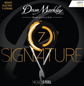 סט לגיטרה חשמלית 7 מיתרים Dean Markley 2502C Signature Series 9-54