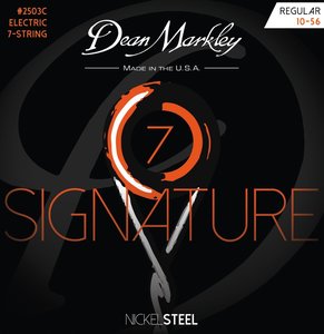 סט לגיטרה חשמלית 7 מיתרים Dean Markley 2503C Signature Series 10-56
