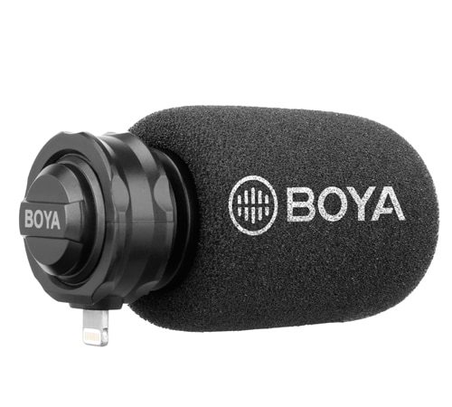 מיקרופון סטריאו לסמארטפון BOYA