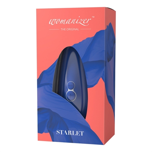 ויברטור Womanizer Starlet דור 2 הטוב והשקט בעולם צבע כחול