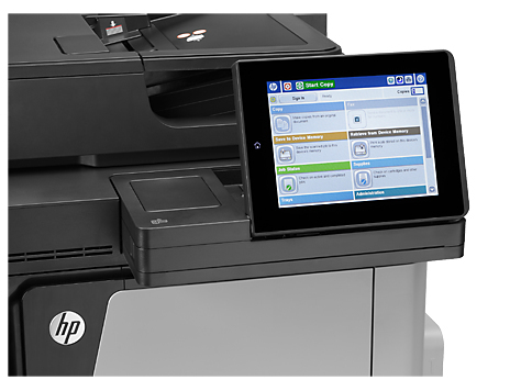 מדפסת לייזר צבע משולבת HP Color LaserJet MFP M680dn