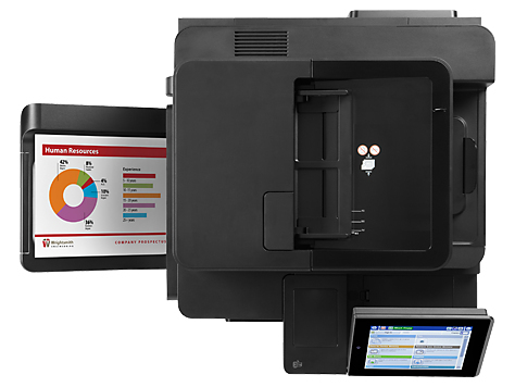 מדפסת לייזר צבע משולבת HP Color LaserJet MFP M680dn