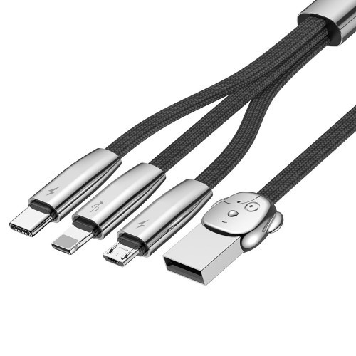 Baseus Rapid Series 3-in-1 cable 1.2m For IP+Micro+Type-C 