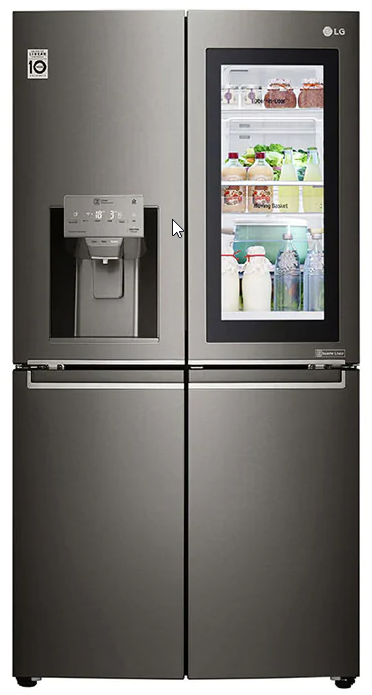 מקרר מקפיא תחתון LG GRX710INS 571 ליטר