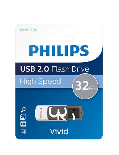 זיכרון נייד Philips 32GB SWAP