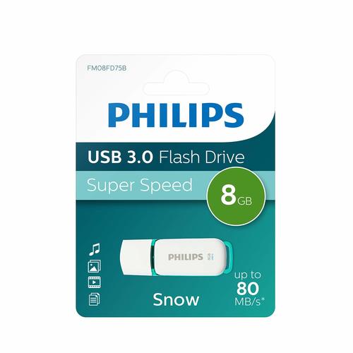 זיכרון נייד Philips 8GB USB 3.0