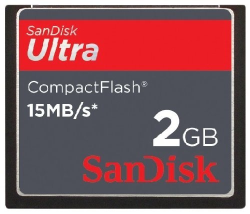 כרטיס זכרון SanDisk Ultra ll CF Compact Flash 2GB