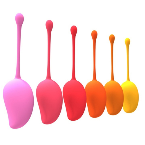סט 6 ביצים סיניות מנגו פרימיום Kit 6 Keygel Ball