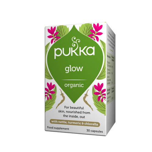 זוהר 30 כמוסות פוקה Glow 30 ea Pukka
