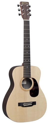גיטרה אקוסטית מוגברת + נרתיק MARTIN LX1RE