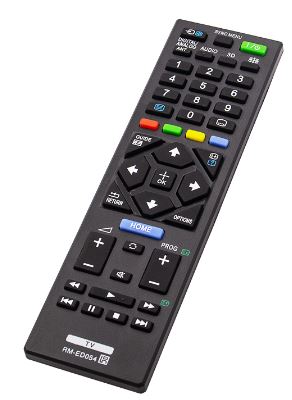 שלט תואם אוניברסלי לטלוויזיה חכמה סוני SONY SMART TV דגם RM-ED054