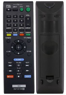 שלט תואם אוניברסלי לטלוויזיה חכמה סוני SONY SMART TV דגם: B19