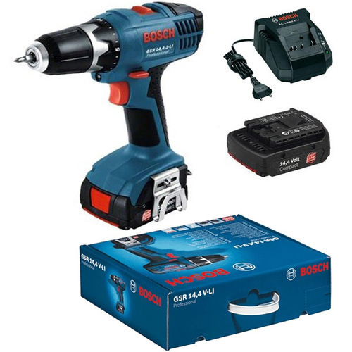 מברגה/מקדחה 14.4V+שתי סוללות 1.5AH