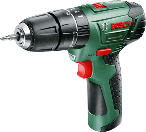 מברגה/מקדחה 12V + סוללה 1.5AH BOSCH