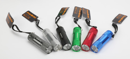 פנס יד אלומיניום 6 נורות LED במגש דגם: E060WEP מתוצרת EverBrite