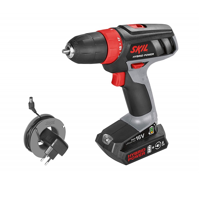 מברגה/מקדחה 16V + סוללה לתיום 1.5AH