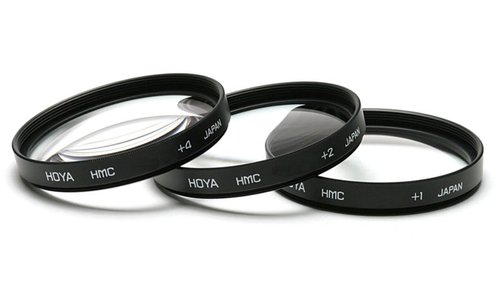 סט פילטרים (Hoya HMC 67mm Close-Up (+1 +2 +4
