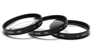 סט פילטרים מקרב (Hoya HMC 72mm Close-Up (+1 +2 +4