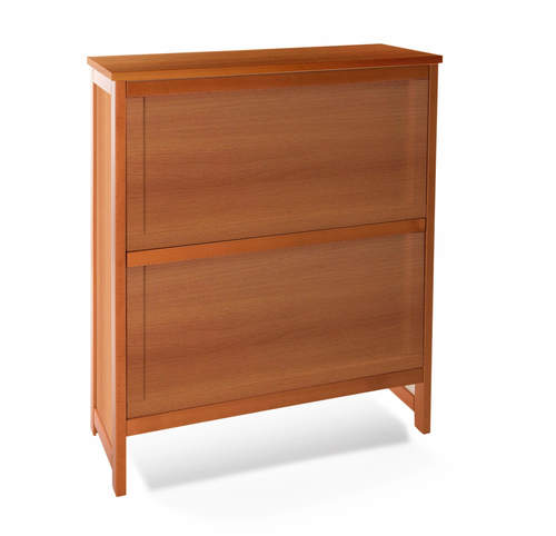 ארון נעליים 2 קומות דובדבן GRAZIA Shoe cabinet
