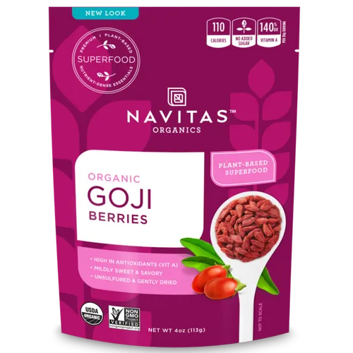 גוג'י בריס 227 גרם נביטאס Goji Berries 227 gr Navitas