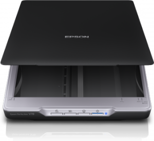 סורק תמונות שטוח   EPSON V19
