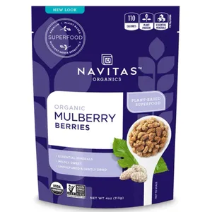 מול בריס - תותי עץ 113 גרם נביטאס Mulberries 113 gr Navitas