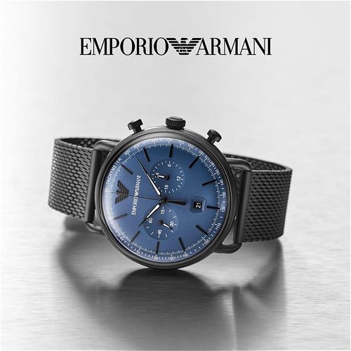 EMPORIO Armani AR11201 סט צמיד מתנה לגברים